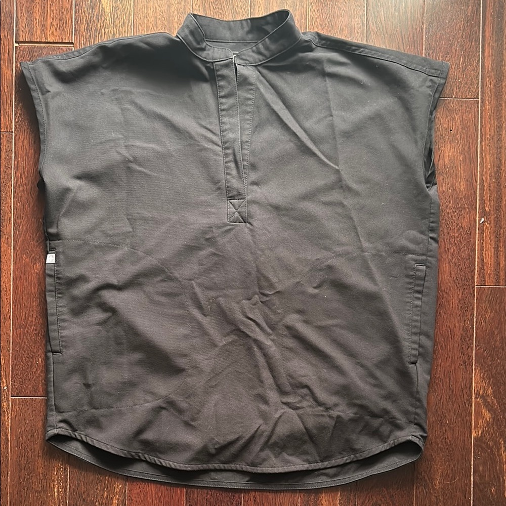 Figs Rafaela Scrub Top XXS Black